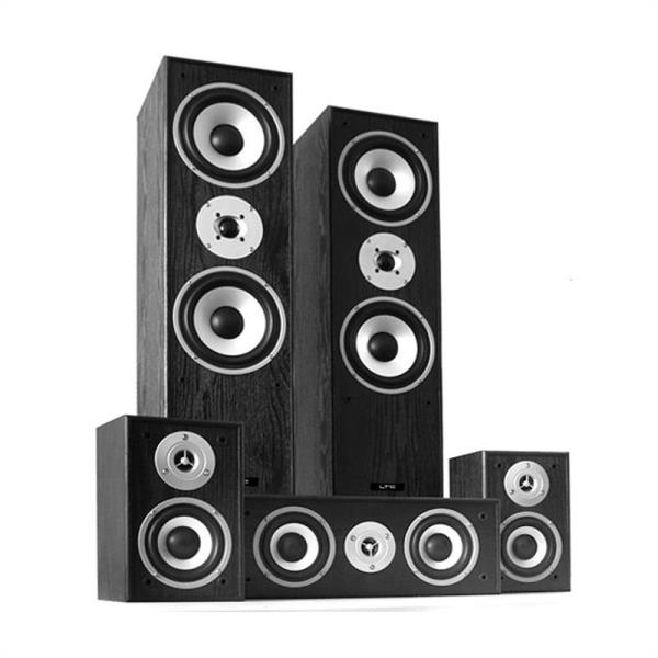 LTC E1004-Set-BK, surround sada reproduktorov pre domáce kino, 1150W LTC E1004-Set-BK, surround sada reproduktorov pre domáce kino, 1150W